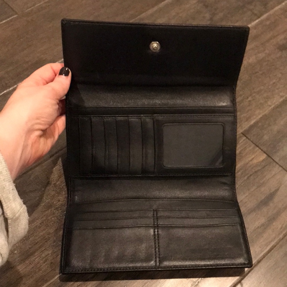Black Coach wallet